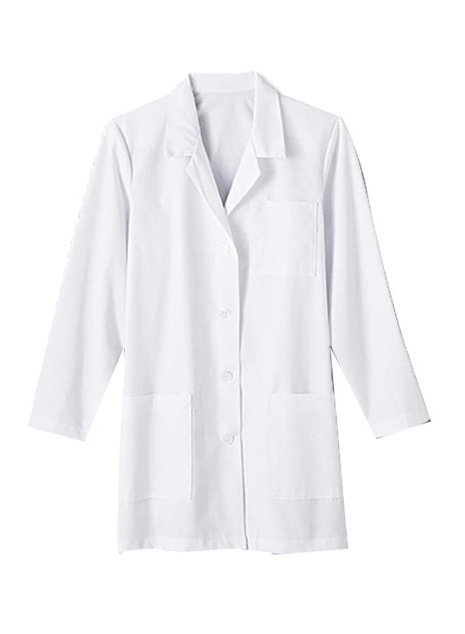 Hospicare Lab Coat White