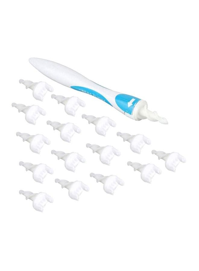 Rotating Ear Cleaner White