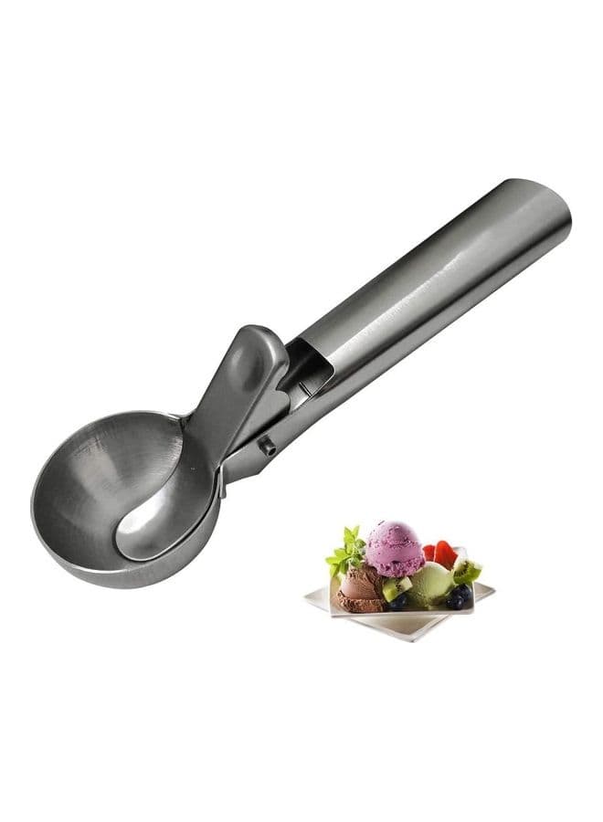 Stainless Steel Ice Cream Scoop Silver 5x20x3cm