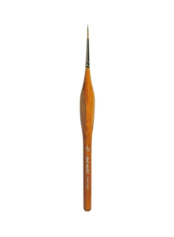 Brush Taklon Liner Brown/Silver