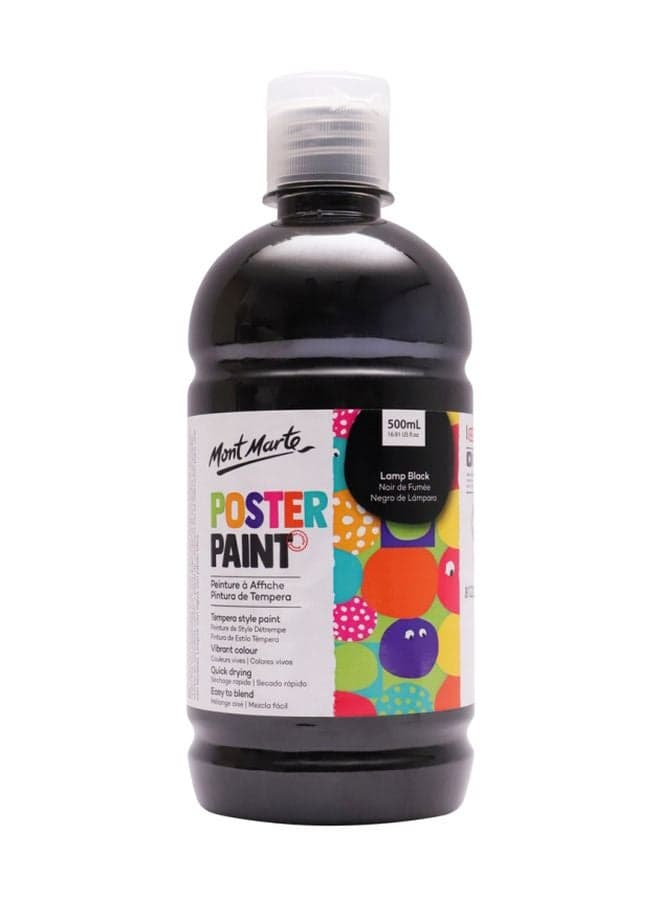 Poster Paint black