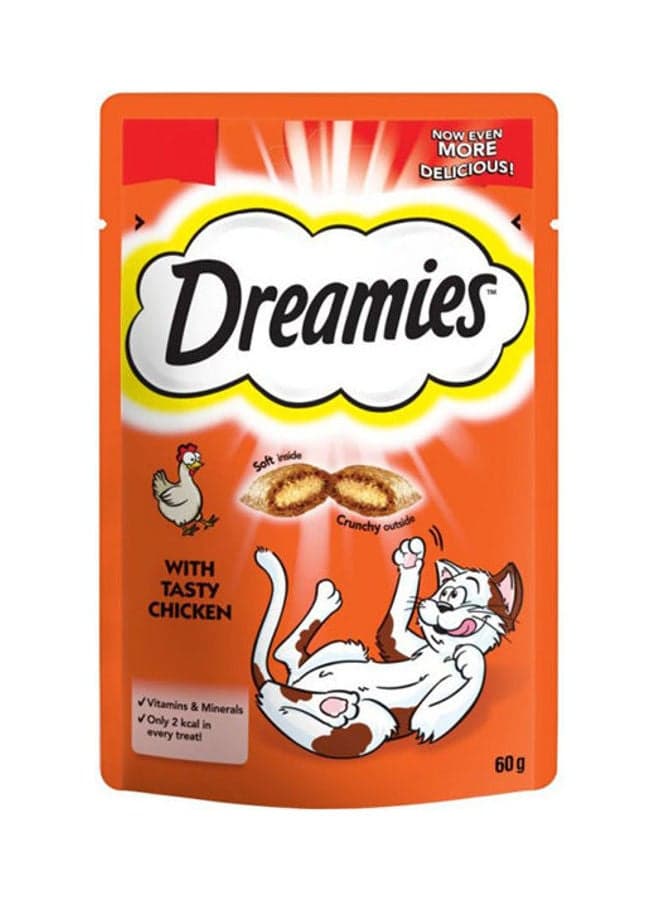 Cat Treats Chicken MultiColour 60grams