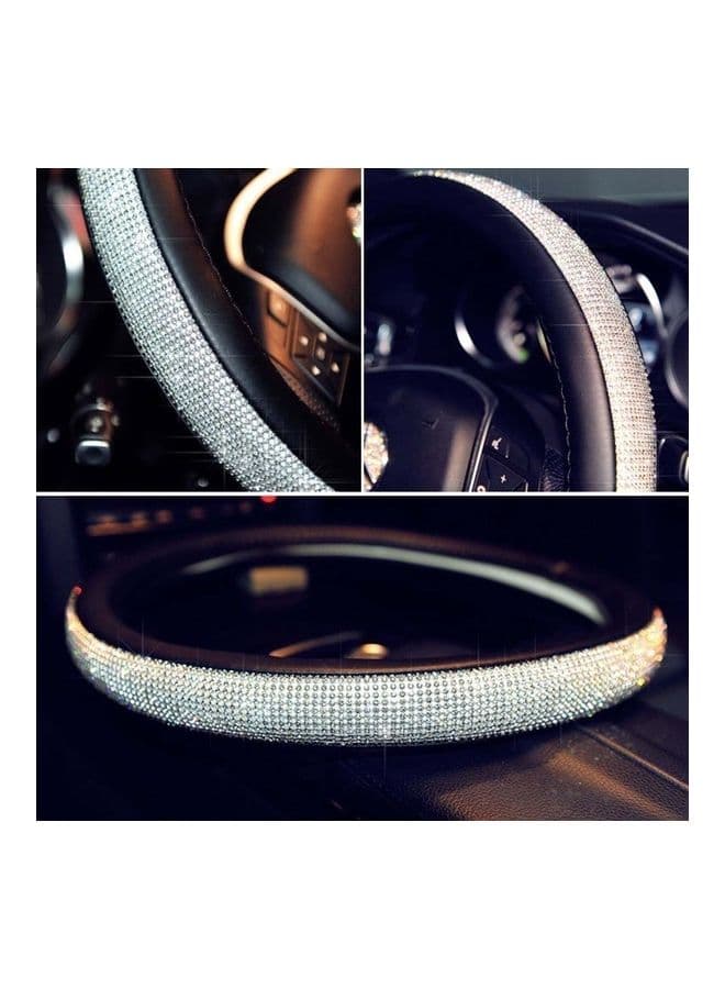 Novel Shinning Crystal Car Steering Wheel Cover