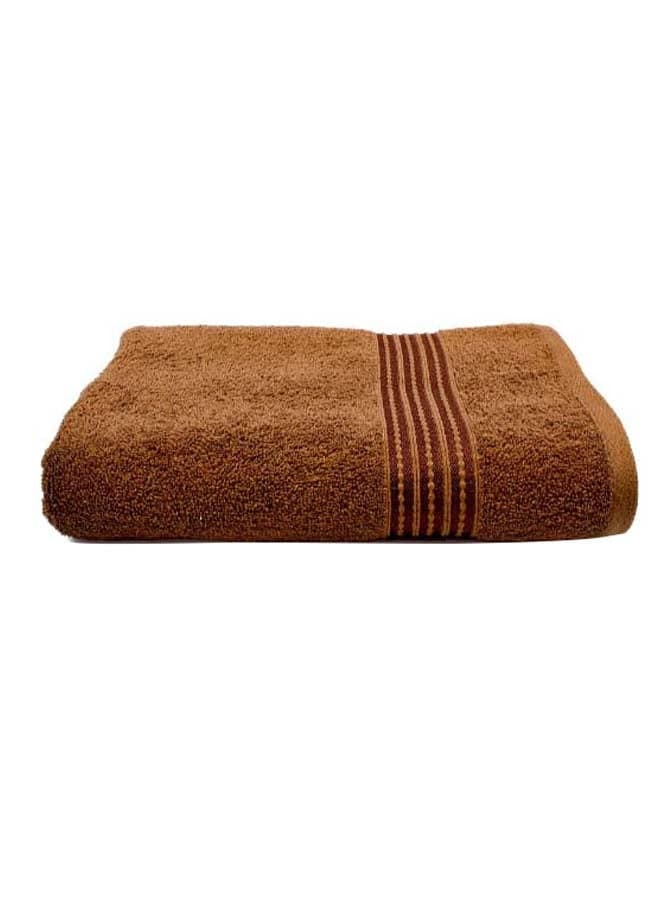 Cotton Bath Towel Brown 70x140cm