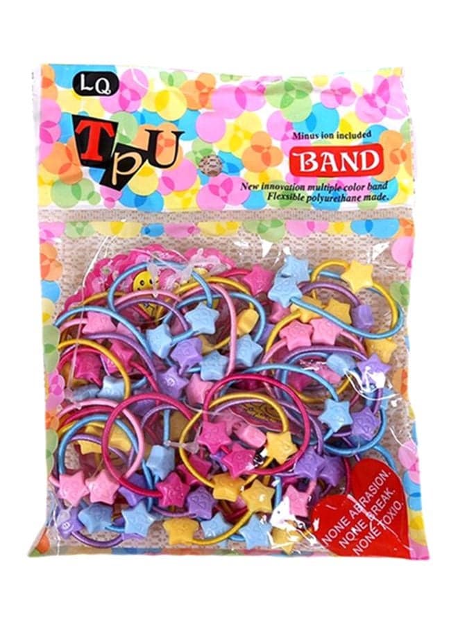 50-Piece Hair Band Multicolour 3cm