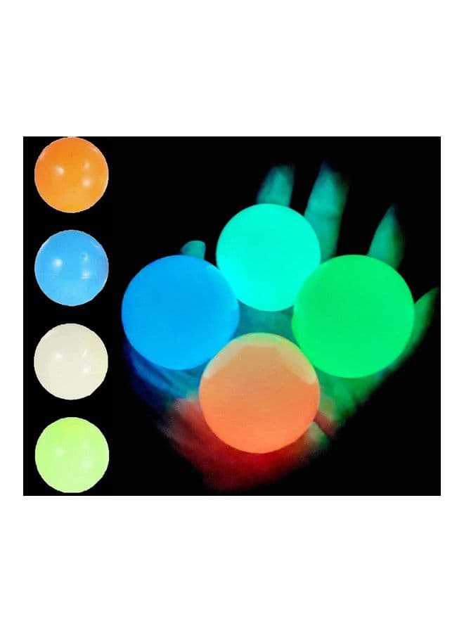 4-Piece Stress Relief Glowing Balls