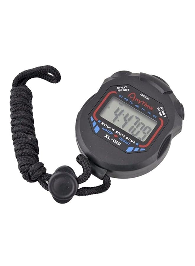 LCD Chronograph Stopwatch 8.0x6.4x2.0cm 8.0x6.4x2.0cm