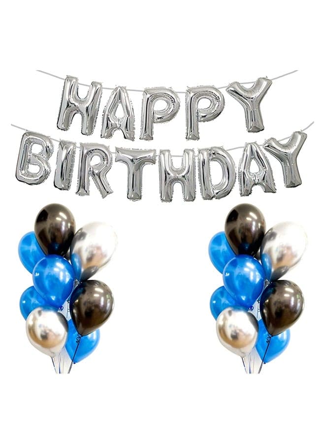 30 Piece Birthday Balloon Set 18inch