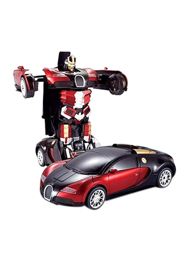 Portable Lightweight Authentic Detailed Remote Controlled Transformer Robot Electric Car
