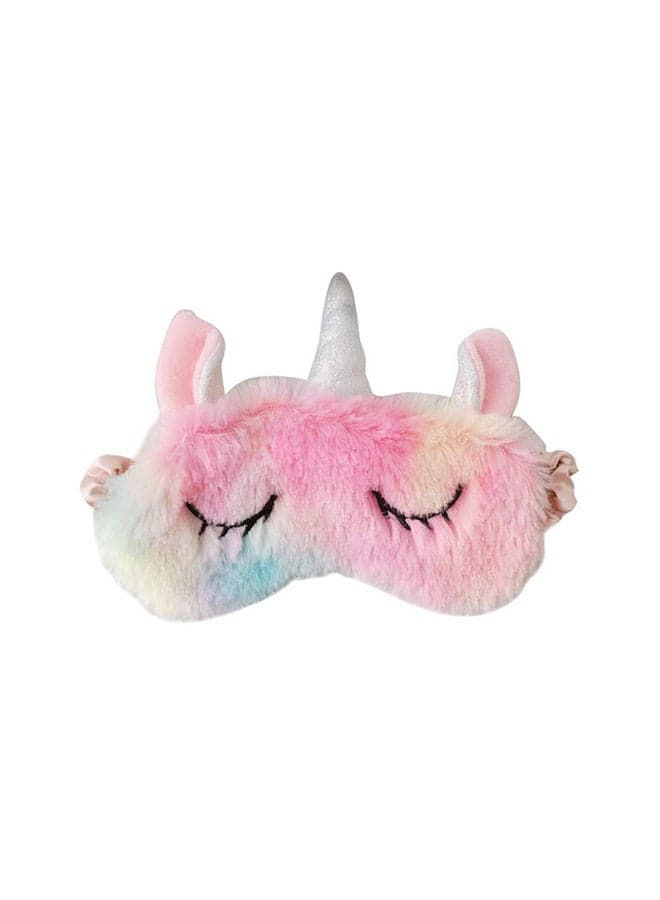 2-Piece Kawaii Unicorn Sleeping Eye Mask