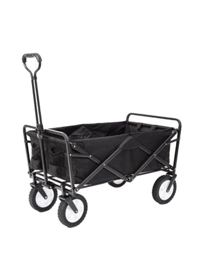 Collapsible Folding Outdoor Utility Wagon 91x48x45cm