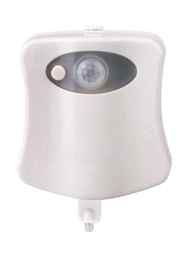 Upgraded 16 Colours Motion Sensor LED Toilet Light White 6x20cm