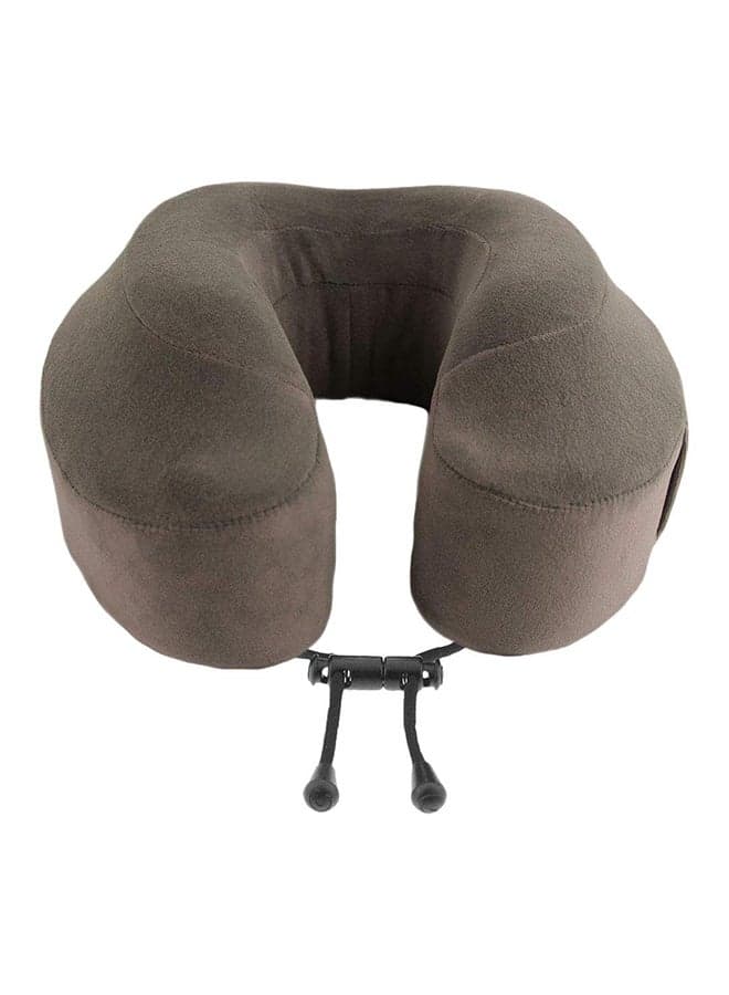 Memory Foam Evolution Classic Travel Pillow Graphite Grey