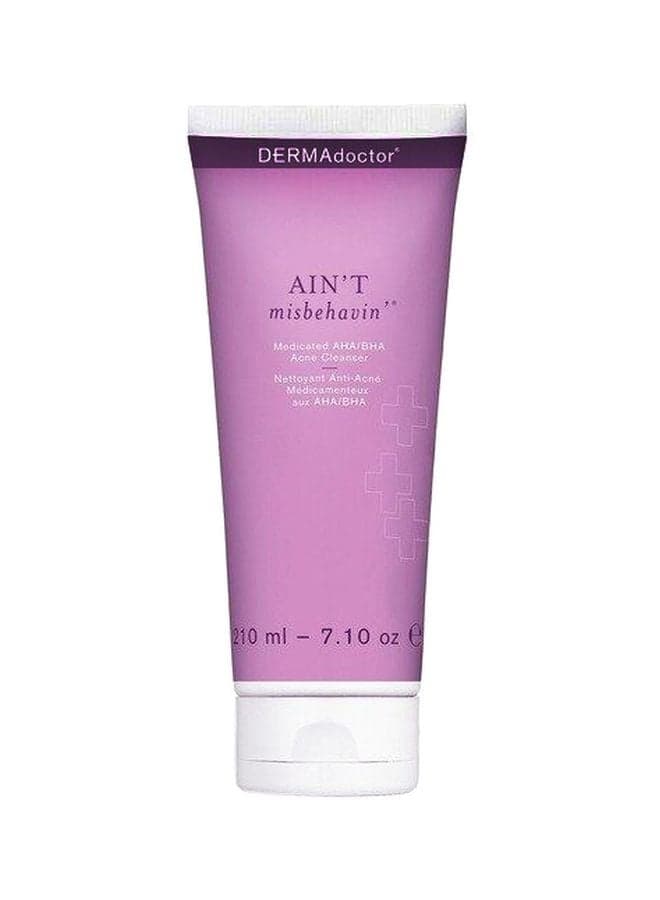 Ain't Misbehavin' Medicated AHA/BHA Acne Cleanser