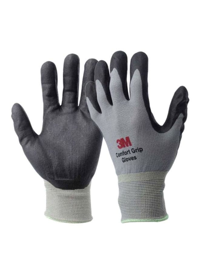 Comfort Grip Gloves Grey/Black 22.5x9.5x4cm