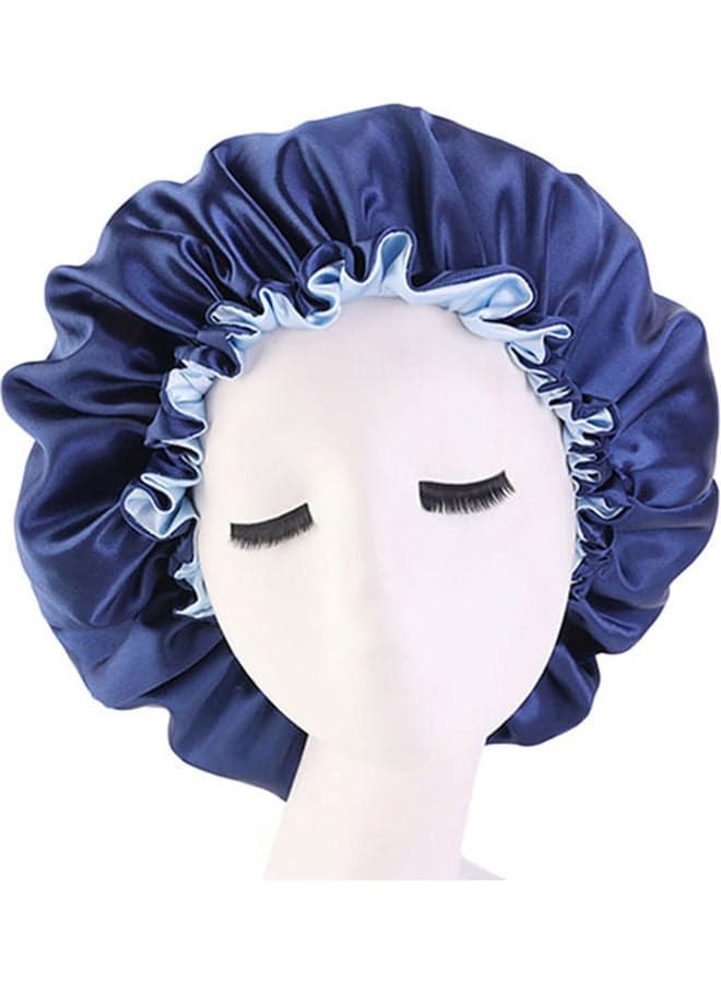 Hair Cover Bonnet Blue 18x5x10cm