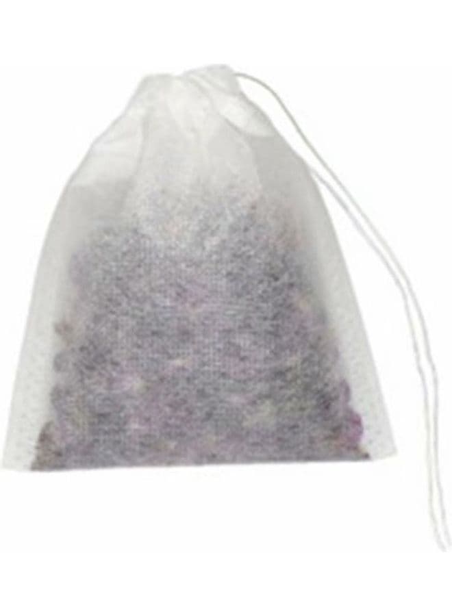 100-Piece Non-Woven Disposable Tea Bag Set White