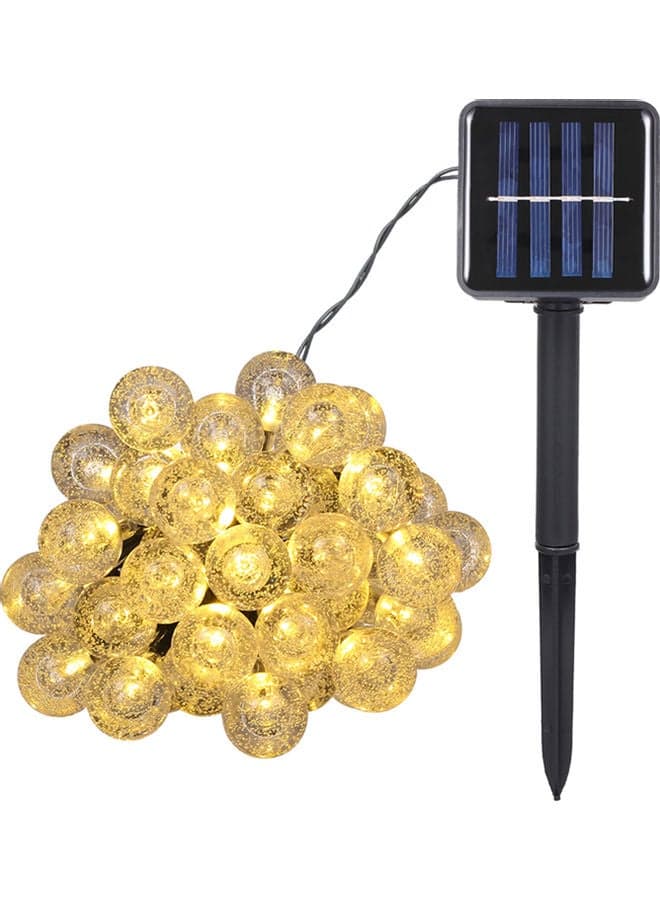 Solar Powered LED String Lights Warm White