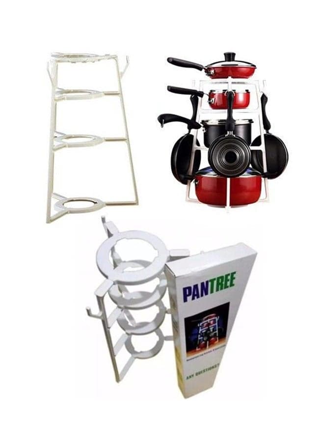 Pan Organizer White 19x13inch