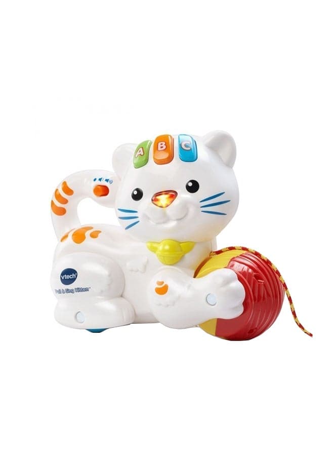 Pull & Play Kitten – Multi-Colour Pull-Along Toy for Toddlers