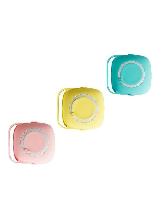 3-Piece Massage Bath Brush Multicolour 5.7cm