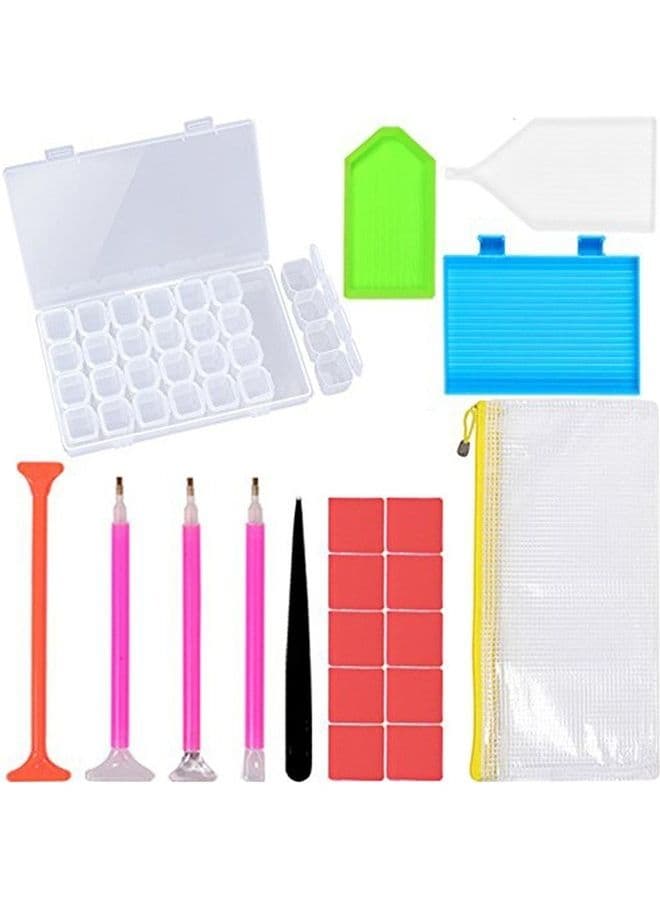 DIY Diamond Painting Tool Set Multicolour