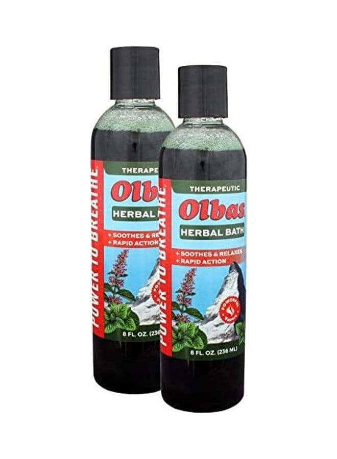 2-Piece Herbal Bath Oil Set 236ml