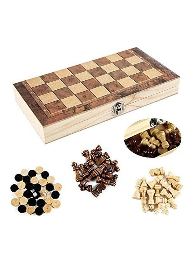 Wooden Chess Board Game Set
