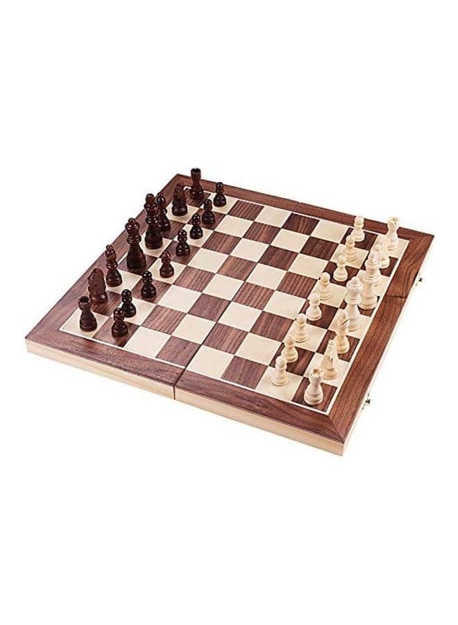 Wooden Magnetic Chess Set