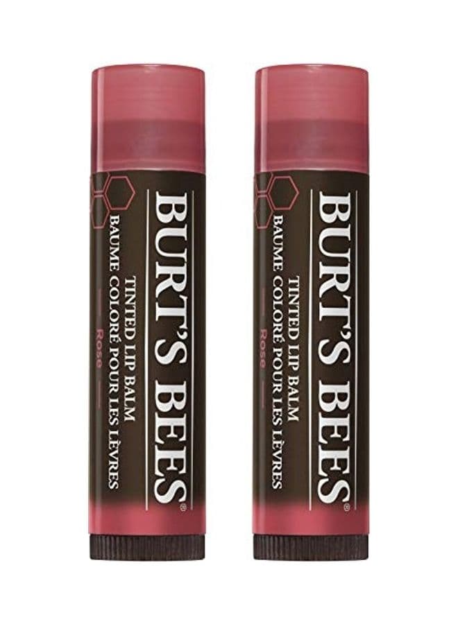 2-Piece 100% Natural Tinted Lip Balm