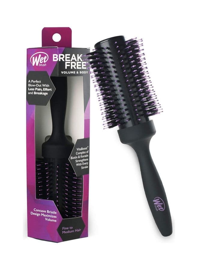 Break Free Round Brush Black
