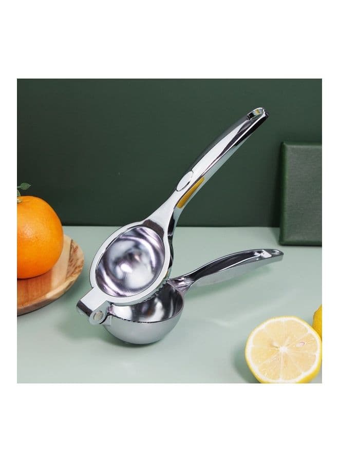 Manual Lemon Juicer Household Juicer silver 45x13x13cm