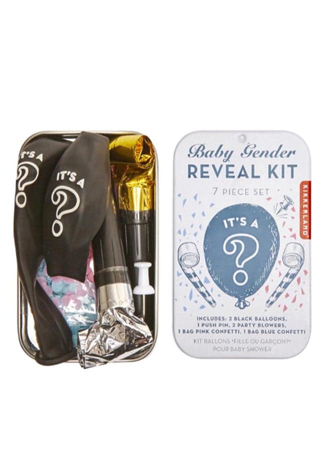 7-Piece Baby Gender Reveal Kit