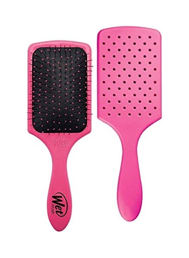 Paddle Hair Brush Pink/Black