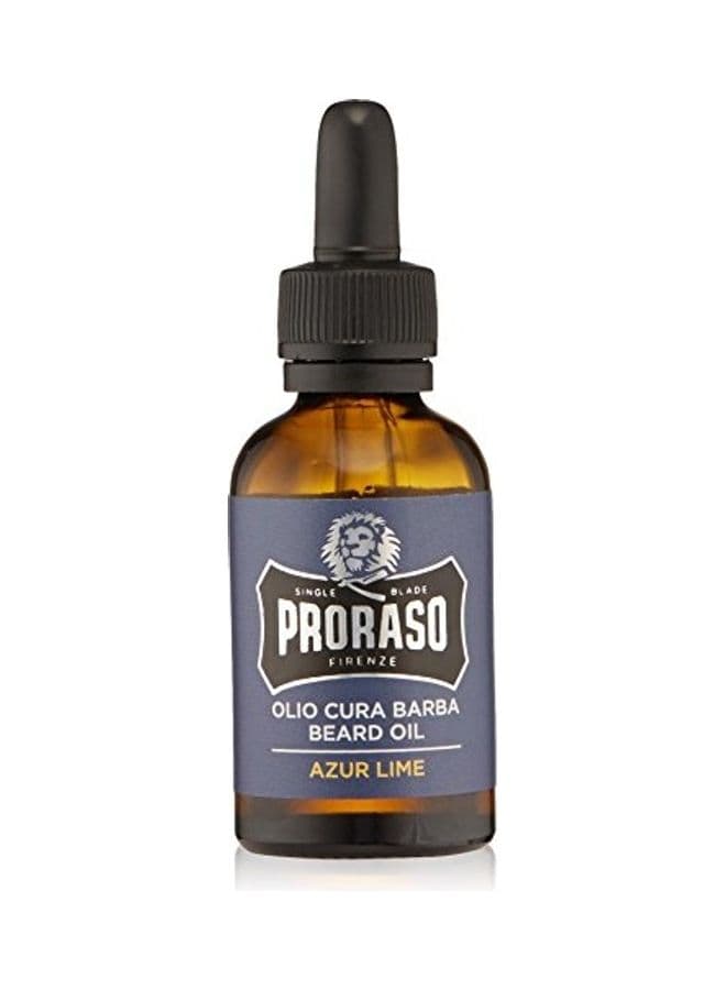 Olio Cura Barba Beard Oil - Azur Lime