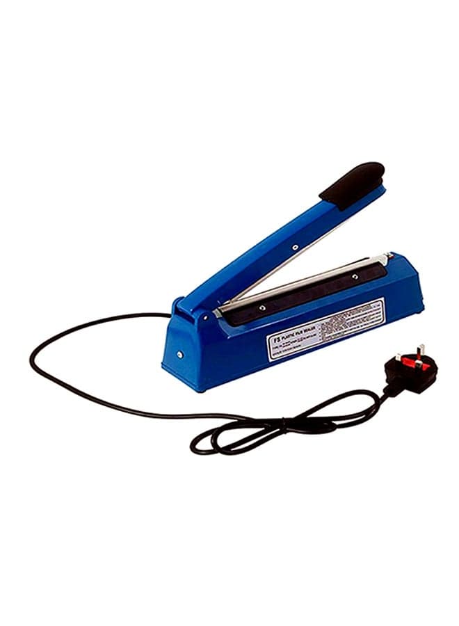 Plastic Bag Sealer With BS Power Plug And 3 Pins Blue 200mm