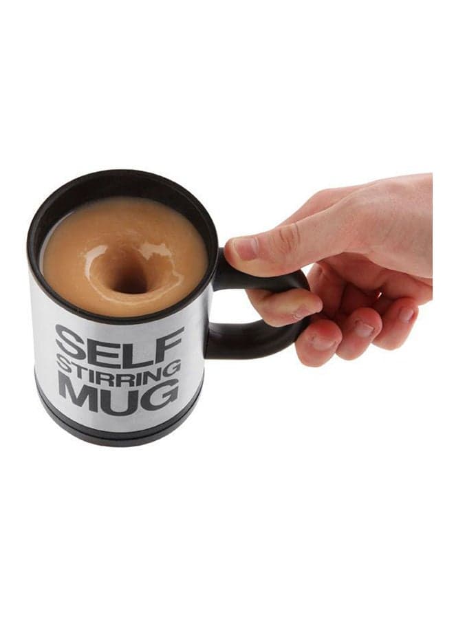 Self-Stirring Mug Black/White