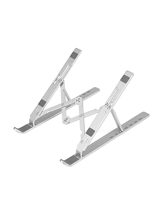 Mini Laptop Stand 18cm Silver