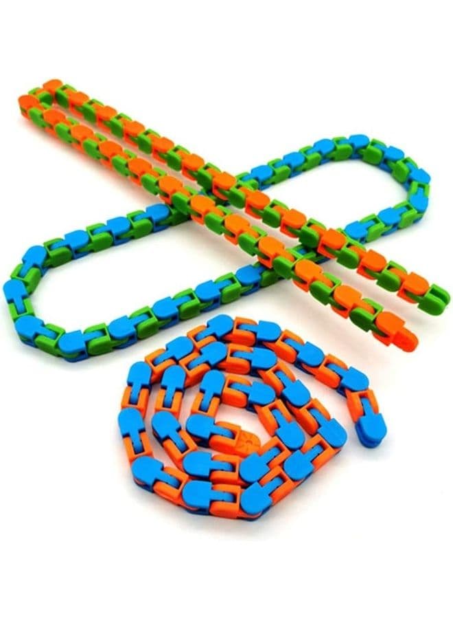 48 Links Decompression Snap And Click Fidget Toy