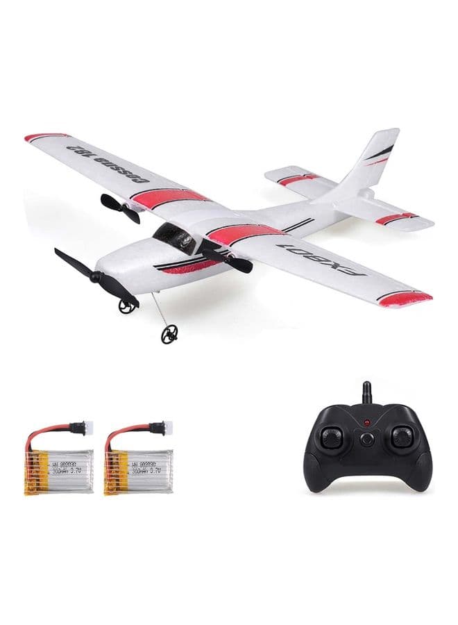 2.4GHz Airplane Cessna RC Outdoor Flight Toy with 2 Battery