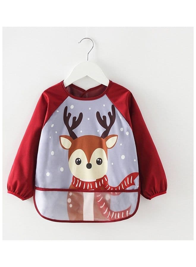 Long Sleeved Full Cover Baby Bib