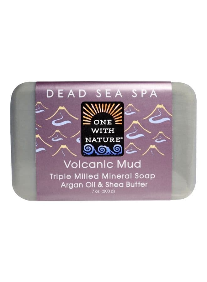 Volcanic Mud Triple Milled Mineral Soap Grey 200grams