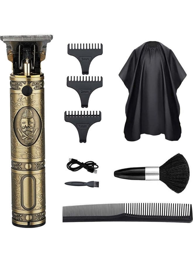 Hair Trimmer Set Gold