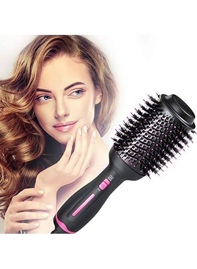 3-In-1 Hot Air Brush Black/Pink