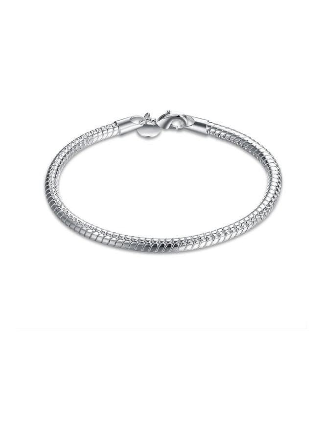 Silver Plated Chain Bracelet