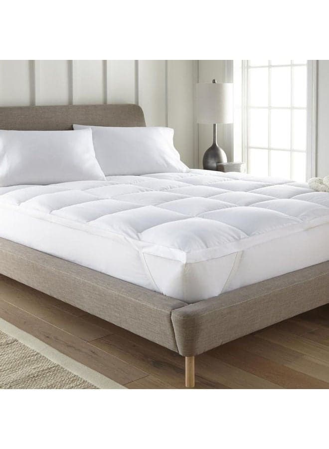 Mattress Topper Microfiber White