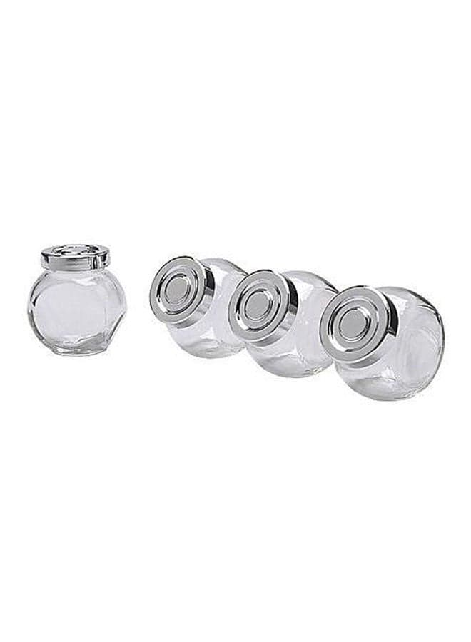 Rajtan Spice Jar, Glass Clear 8X15cm