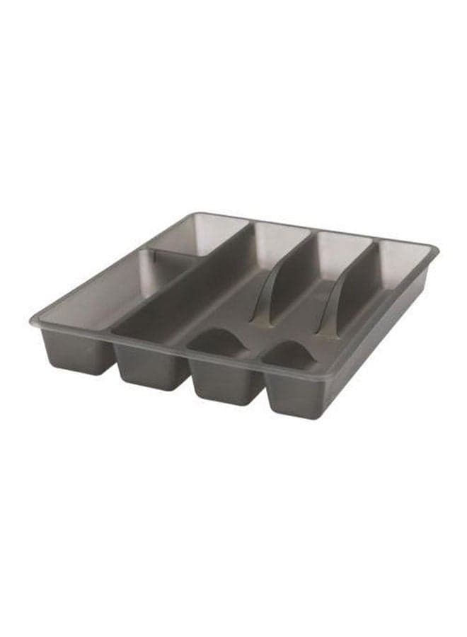 Smacker Cutlery Tray Grey 31X26X4cm