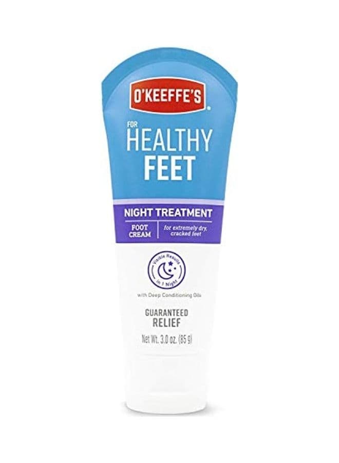 Healthy Feet Night Treatment Foot Cream Clear 85grams