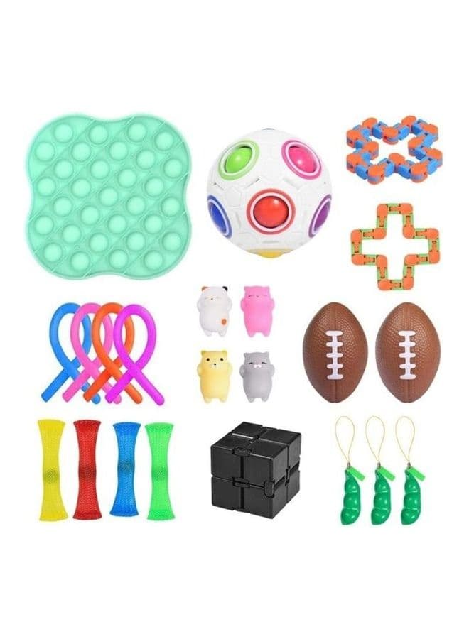 22-Piece Push Pop Fidget Toy Set